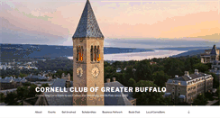 Desktop Screenshot of cornellclub-buffalo.org