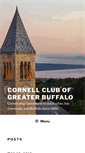 Mobile Screenshot of cornellclub-buffalo.org